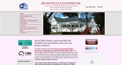 Desktop Screenshot of huonvilleguesthouse.com.au